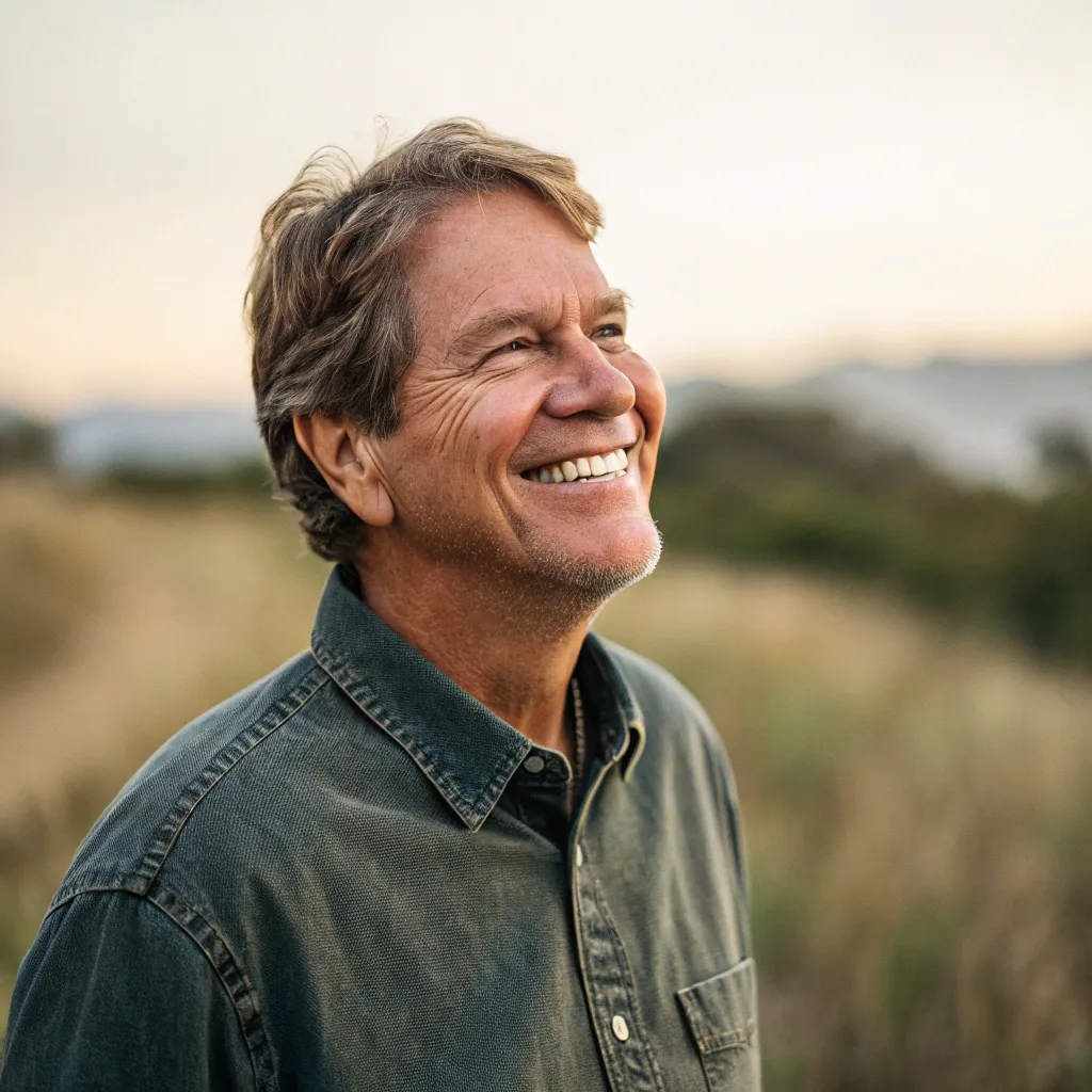 John Doe smiling